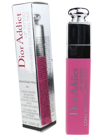 dior natural pink tattoo|Dior lip tattoo long wear.